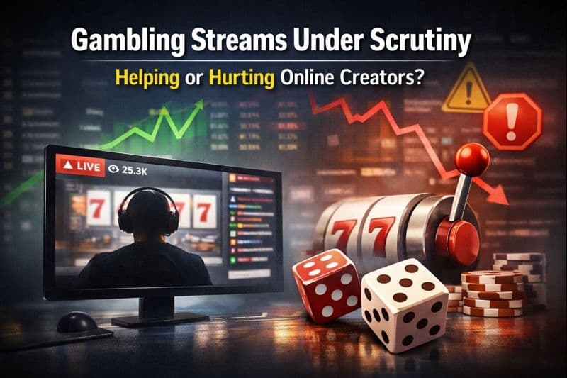 Gambling Streams Under Scrutiny: How Streamers Are Helped - and Hurt - by Betting Content